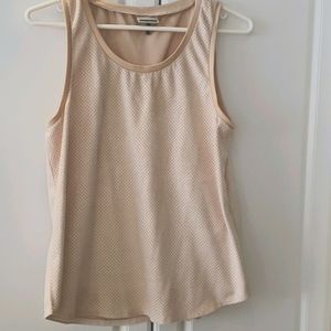 NWOT Beige Sleeveless Top